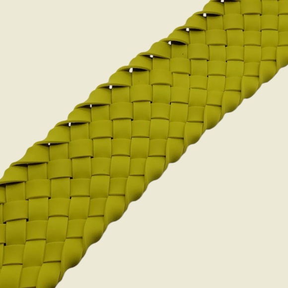 Bottega Veneta Triangle Buckled Intreccio Belt size 80 - Picture 6 of 7